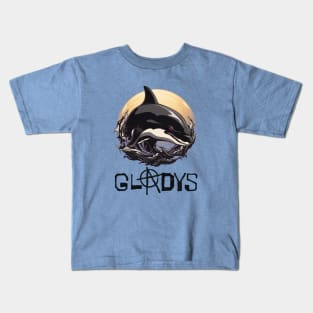 Gladys the killer whale Kids T-Shirt